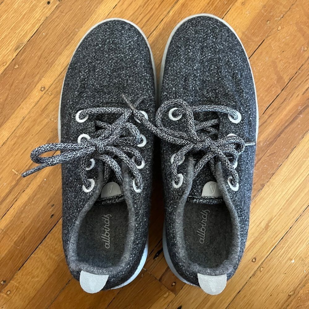 Allbirds all birds superfine merino wool sneakers trainers dk gray 9 39 runners